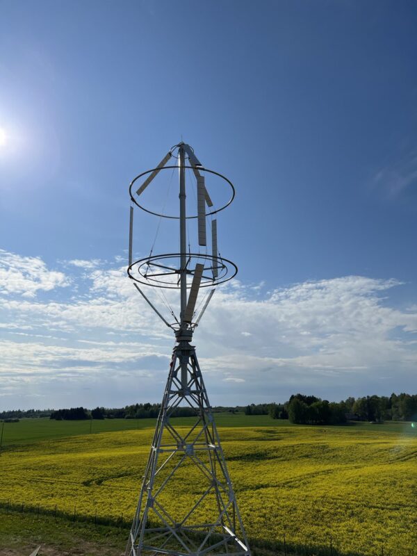 freen wind turbine in the field