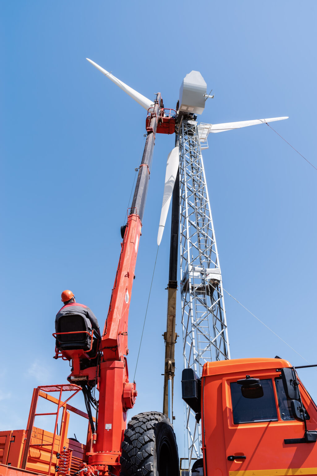 Small Wind Turbine Installation