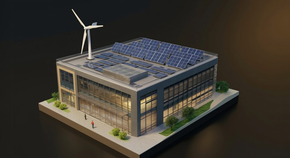 Small Wind Turbines for Business Parks