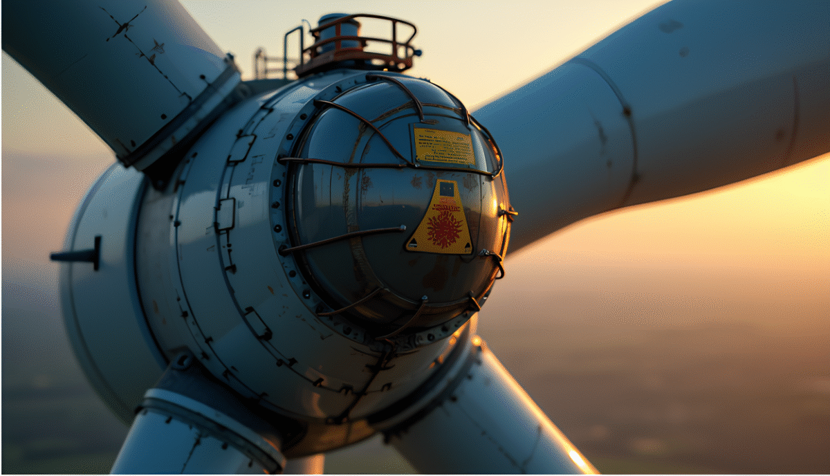 how much oil does a wind turbine use