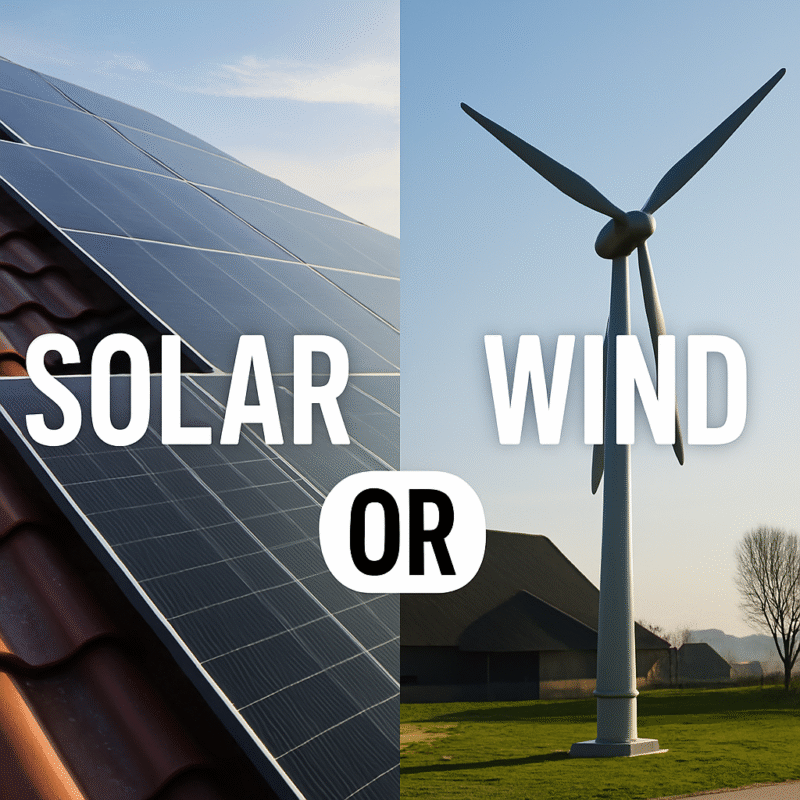 Wind Turbines or Solar Panels: The Truth About Home Energy Costs